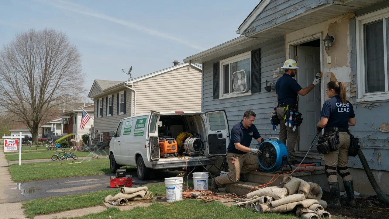 Flood Cleanup in Heath, OH near me