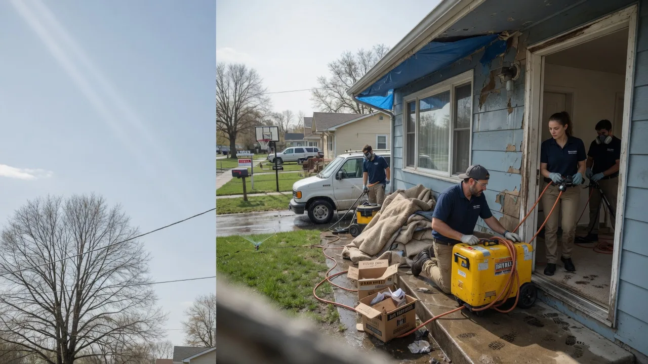 Basement Flood Cleanup in Heath, OH near me